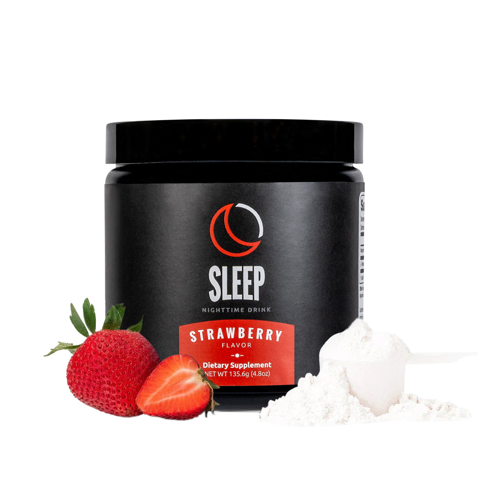 impossible sleep drink mix with strawberries